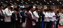 Panglima TNI Bersama Presiden RI Laksanakan Shalat Idul Fitri di Masjid Istiqlal Jakarta