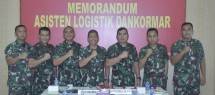 Aslog Dankormar Tandatangani Naskah Memorandum 
