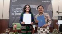 Penandatanganan kerjasama RS Premier Bintaro dengan BMW Indonesia.