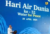 Puncak Hari Air Dunia ke-32, Menteri Basuki : Tingkatkan Kemampuan Mengelola Air