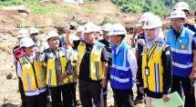 Tinjau Bendungan Meninting di NTB, Menteri Basuki Targetkan Selesai pada Agustus 2024