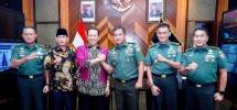 Bertemu KSAD, Ketua MPR RI Dorong Peningkatan Alutsista dan Kesejahteraan Prajurit