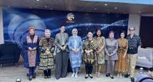 Suasana Konferensi Pers Acara Puncak HUT Dekranas ke-44 di Press Room Kementerian Komunikasi dan Informatika (Kominfo),