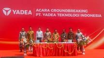 Groundbreaking pabrik motor listrik Yadea (Foto: Ridwan/Industry.co.id)