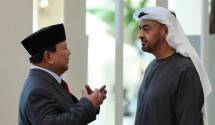 Menhan Prabowo Subianto Kunjungi Presiden MBZ di UEA, Bahas Kerja Sama Pertahanan dan Isu Internasional
