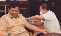 Menhan Prabowo Subianto dan Prof. DR. dr Terawan Agus Putranto