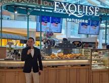 Peresmian pembukaan gerai kelima Exquise Patisserie di Mall PIK Avenue.