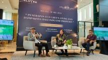 Chief Marketing Officer (CMO) Elevee Condominium, Alvin Andronicus bersama Chairperson Green Building Council Indonesia (GBCI) Iwan Prijanto dalam Elevee Media Talk