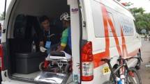 Siloam Hospitals Cirebon kerahkan tim layani atlet di Cycling De Jabar.