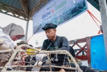 BRI menanam menuju menuju pertumbuhan yang hijau