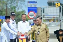 Presiden Jokowi Resmikan 10 Ruas Inpres Jalan Daerah Sepanjang 63 Km di Provinsi Riau 