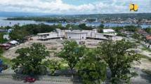 Kementerian PUPR Tata Kawasan Arena Publik Borarsi di Manokwari, Papua Barat 