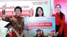 Wujudkan Generasi Emas 2045, SGM Berikan Bantuan Dana Pendidikan Bagi 70 Anak Indonesia