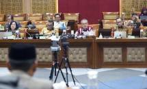 Rapat Dengar Pendapat (RDP) antara Perpusnas dan Komisi X DPR RI yang diselenggarakan di Jakarta, pada Rabu (5/6/2024).