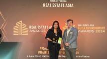 Manajemen FARPOINT saat menerima penghargaan di gelaran Real Estate Asia Awards 2024