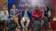 Menperin Agus Gumiwang Kartasasmita saat peluncuran Kolaborasi Bertigabelas #melangkahbareng