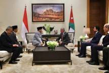 Menhan Prabowo Subianto dan Raja Yordania Duduk Bersama Lagi Usai KTT