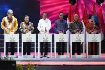Presiden RI Joko Widodo (Jokowi) secara resmi membuka Pameran Pekan Raya Jakarta (PRJ) atau Jakarta Fair Kemayoran (JFK) tahun 2024, Rabu (12/06/2024). (Foto: Humas Setkab/Rahmat)