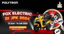 POLYTRON Gelar Lelang Motor Listrik Mulai Rp1 Jutaan di PRJ
