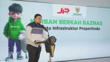 Jakarta infrastruktur Propertindo serahkan kurban ke Baznas
