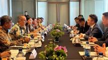 Menperin Agus Gumiwang Kartasasmita saat bertemu jajaran direksi Hozon Energy Automobile Co., Ltd. (Hozon),
