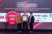 Bank DKI Raih Indonesia Best Living Legend Company 2024