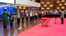 Menteri Basuki Lantik 5 Pejabat Pimpinan Tinggi Madya dan 2 Pejabat Fungsional Ahli Utama
