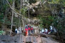 Situs cagar budaya Geopark Bulu Sipong yang dikelola PT Semen Tonasa di di Kelurahan Bontoa, Kecamatan Minasatene, Kabupaten Pangkep, Provinsi Sulawesi Selatan, menjadi salah satu lokasi pembuatan konten oleh influencer dan millennials BUMN dalam kegiatan 1000 Manusia Bercerita pada Jumat lalu (21/06/2024).