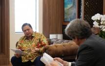 Menko Airlangga dan Perwakilan Pemerintah AA