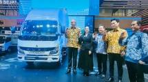 Peluncuran eCanter di ajang GIIAS 2024 (Foto: Ridwan/Industry.co.id)