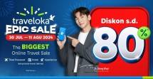 Traveloka Epic Sale, Liburan Murah, Mudah dan Lengkap