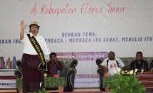 Perpustakaan Nasional Gelar Safari Literasi Duta Baca di Larantuka, Flores Timur