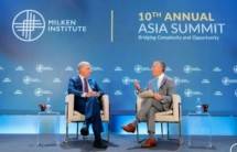 Milken Institue Asia Summit di Singapura.