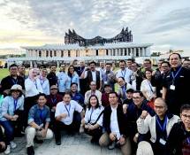 Kunjungan Menkopolhukam Hadi dan Dirjen Kemkominfo Usma Kansong bersama Forum Pemred Media Nasional di IKN 