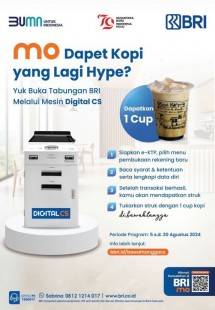 Mesin digital cs BRI