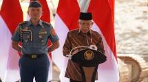 Wapres Ma'ruf Amin Groundbreaking Istana Wakil Presiden di IKN