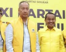 Agus Gumiwang Ketua Dewan Pembina Partai Golkar dan Bahlil Lahdalia Ketum Partai Golkar (foto Antaranews.com)