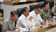 Menteri Pertanian Andi Amran Sulaiman saat di DPR