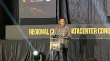 Kepala BSKJI Kemenperin, Andi Rizaldi saat membuka Indonesia 4.0 Conference and Expo 2024