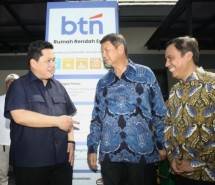 PT Bank Tabungan Negara (Persero) Tbk hari ini menggelar peresmian pilot project Rumah Rendah Emisi.