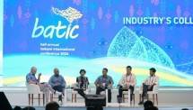 Para panelis BATIC 2024 Conference Day hari kedua di Mangupura Hall, The Westin Resort Nusa Dua, Bali