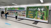Dinding Belanja AlloFresh Hadir di Stasiun MRT Bundaran HI