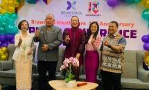 Press Conference perayaan ulang tahun Brawijaya Healthcare ke-18 dengan tema &ldquo;Melayani Sepenuh Hati, Kebanggaan Negeri&rdquo;. 