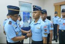 Komandan Lanud Sultan Hasanuddin, Marsma TNI Bonang Bayuaji G, S.E., M.M., CHRMP., secara resmi membuka pelaksanaan Latihan Kerja (Latker) Flight Control System Maintenance Basic Skill Course (FCSMBSC) Angkatan ke-5 tahun 2024,