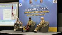 Farida Dewi M, Pranathumas Ahli Madya dalam agenda bimbingan teknis Pengelolaan Relasi Media : &ldquo;Bijak dan Pro Aktif&rdquo; yang diselenggarakan oleh Kementerian Komunikasi dan Informatika dengan peserta dinas daerah yang berlokasi di Bali, 18 September 2024. 