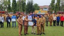 Fire and Disaster Team PT Krakatau Sarana Properti Raih Penghargaan dari Walikota Cilegon
