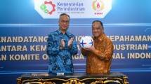 Kemenperin - KONI Teken MoU Pacu Industri Olahraga Nasional