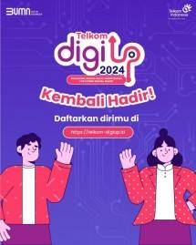 Telkom DigiUp 2024 merupakan bukti kontribusi nyata Telkom dalam meningkatkan peluang kerja para peserta di industri