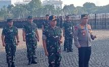 Panglima TNI Pimpin Langsung Apel Gelar Pasukan Pam VVIP Pelantikan Presiden dan Wakil Presiden RI 2024