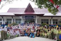 Dorong Kualitas Pendidikan dan SDM Unggul, 'BRI Peduli Ini Sekolahku' Bantu Renovasi SDN 001 Sungai Pagar Riau